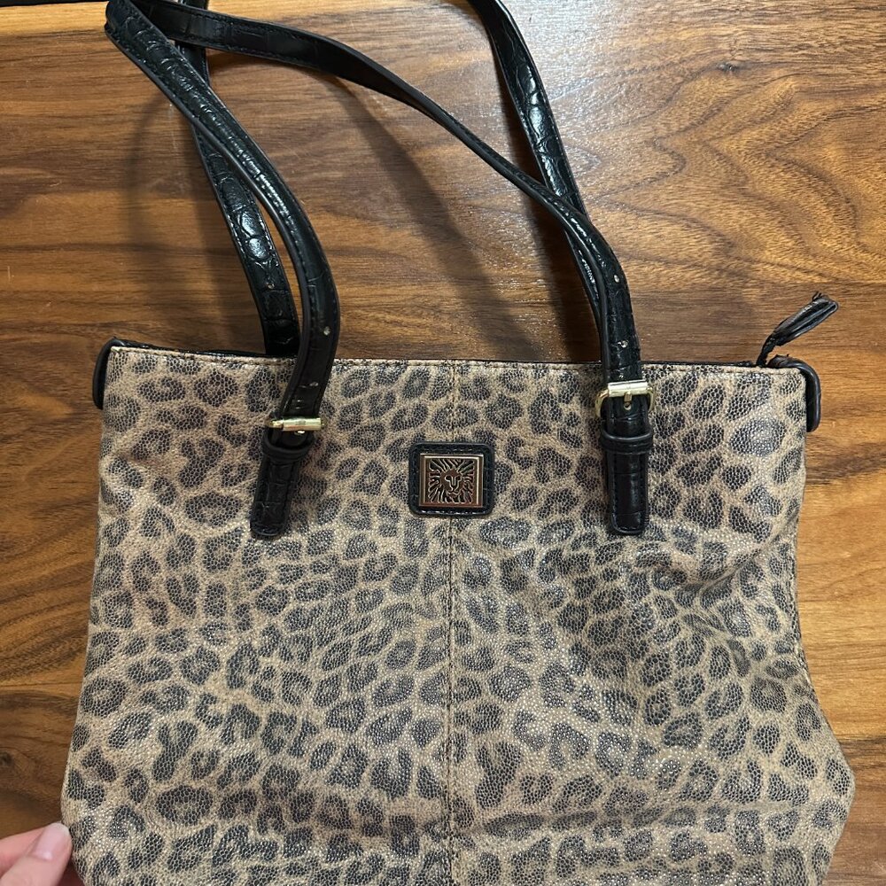 Leopard Print Purse